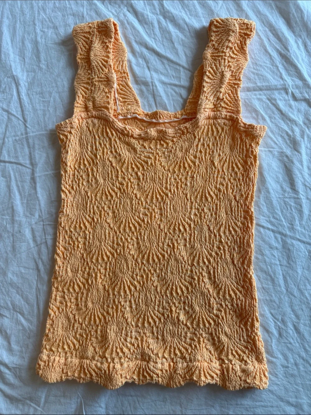 NWOT Free People Love Letter Floral Knit Cami